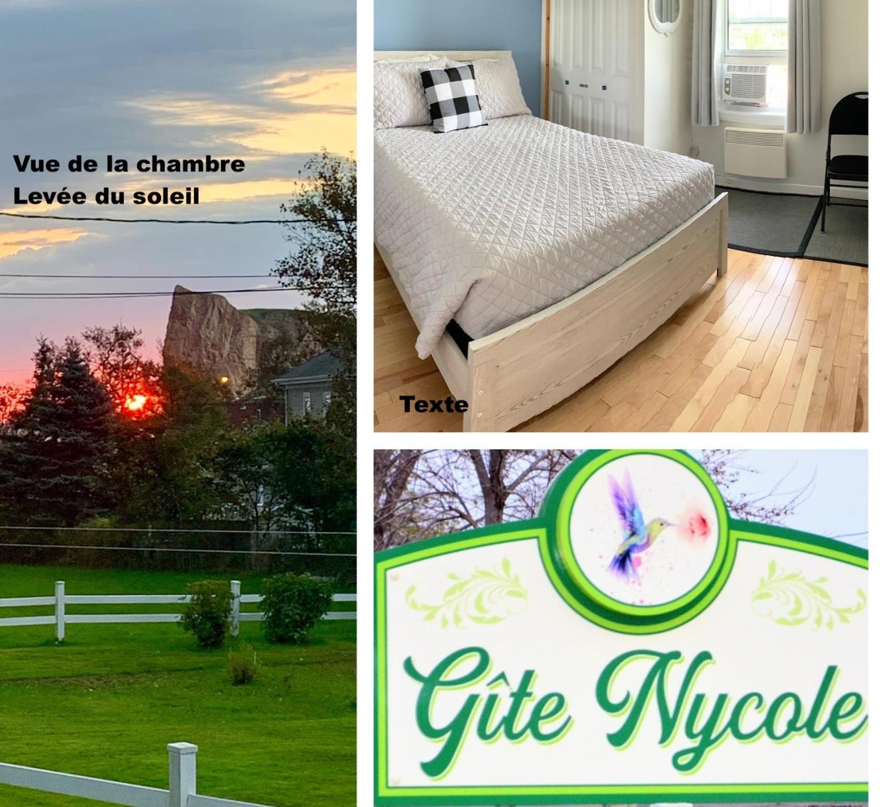 Gite Nycole Perce Room photo